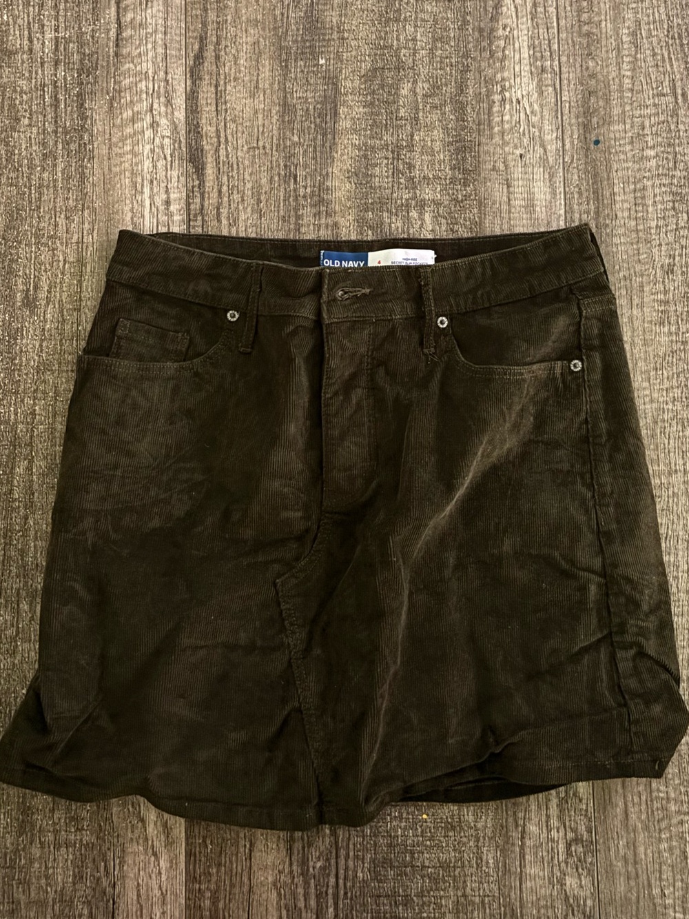 Old Navy Dark green Corduroy Skirt